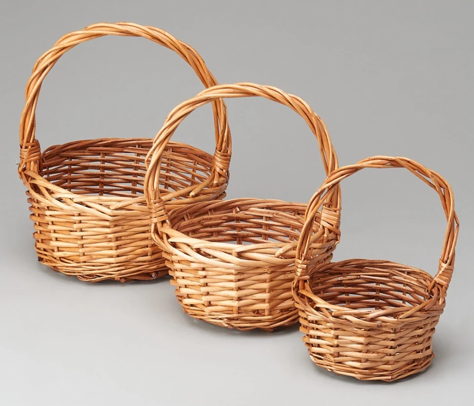 Корзины Круглые Набор Корзины Круглые Набор