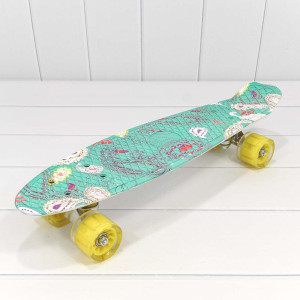 Скейтборд из пластика 