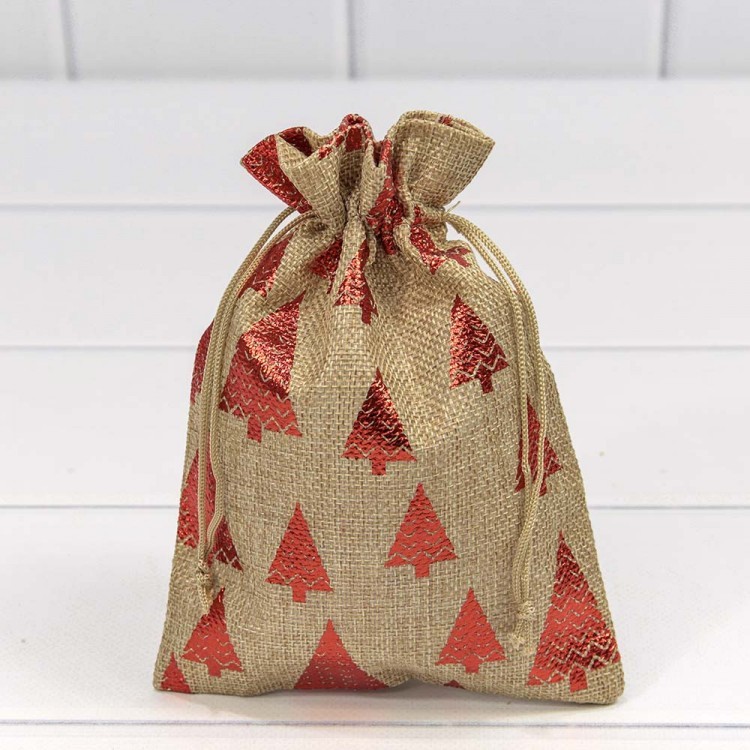 Мешочки из искусственного льна Мешочки из искусственного льна