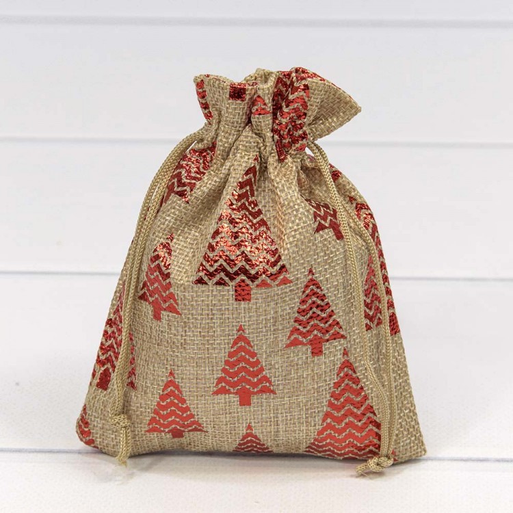 Мешочки из искусственного льна Мешочки из искусственного льна