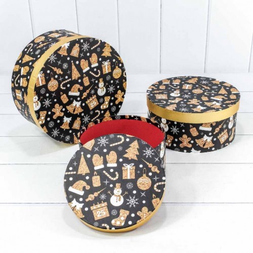 Коробки Круглые Набор