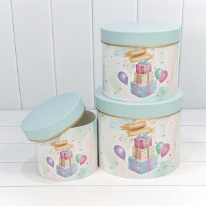 Коробки Цилиндр Набор   