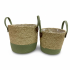 Корзина плетеная набор (рогоз) Корзина плетеная набор (рогоз)