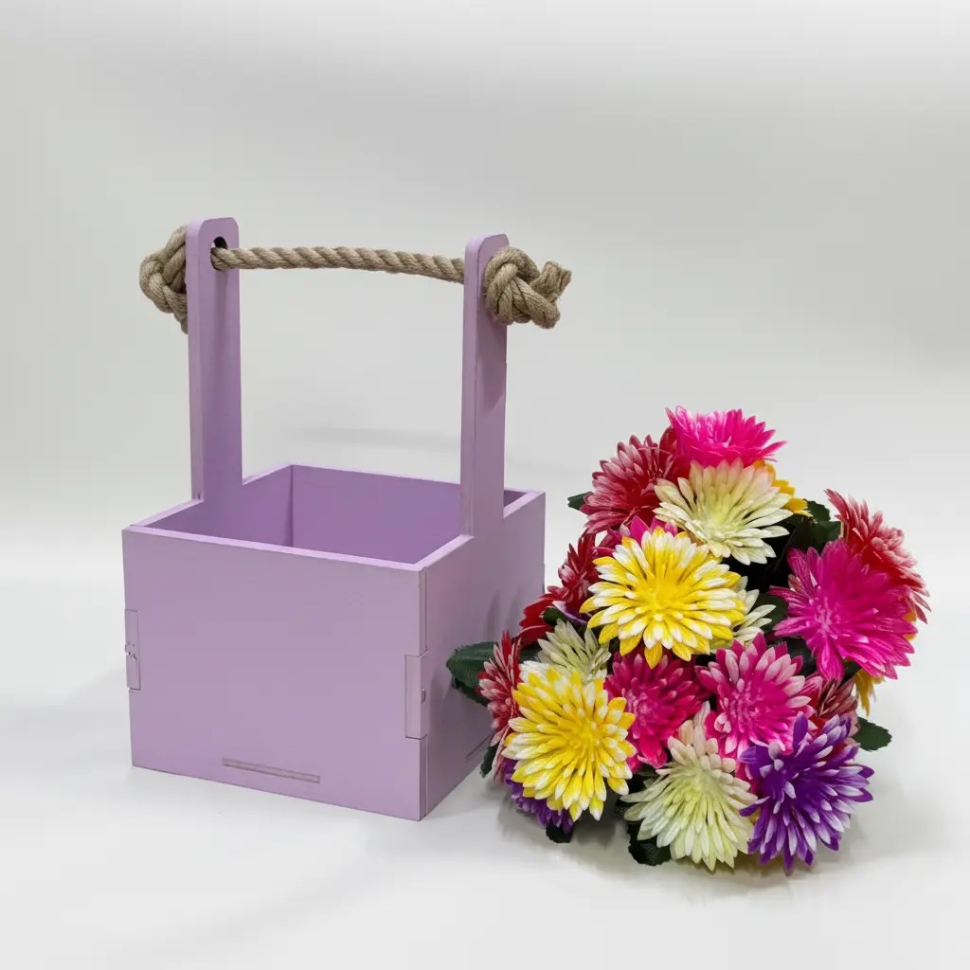Ящик флористический с ручкой Ящик флористический с ручкой