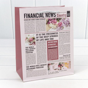 Пакет подарочный 