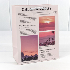 Пакет подарочный 