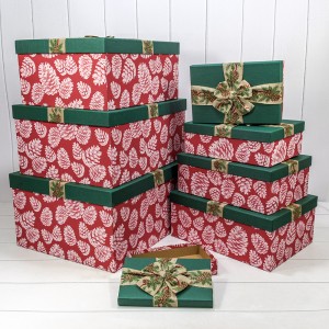 Коробки Прямоугольные Набор   