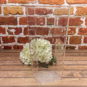 Ваза пластиковая квадратная  